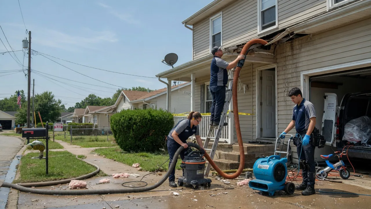 Water Damage Restoration in Parkersburg, WV near me